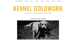 Desktop Screenshot of goldwork.se
